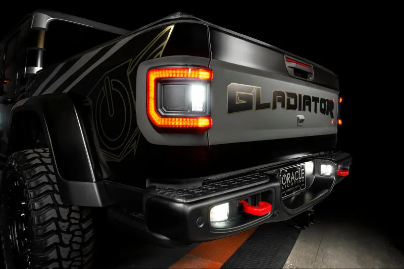 Oracle 2020  Jeep Gladiator JT Flush Mount LED Tail Lights -  Tinted Lens SEE WARRANTY