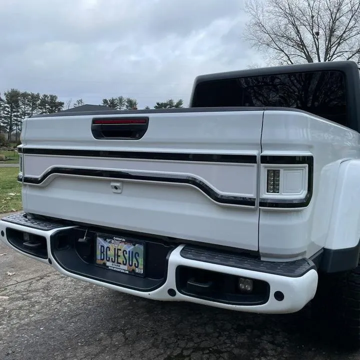 ORACLE Lighting Racetrack Flush Style LED Tailgate Panel Light for Jeep Gladiator JT