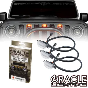 ORACLE Lighting Universal Pre-Runner Style LED Grill Light Kit (New Style)