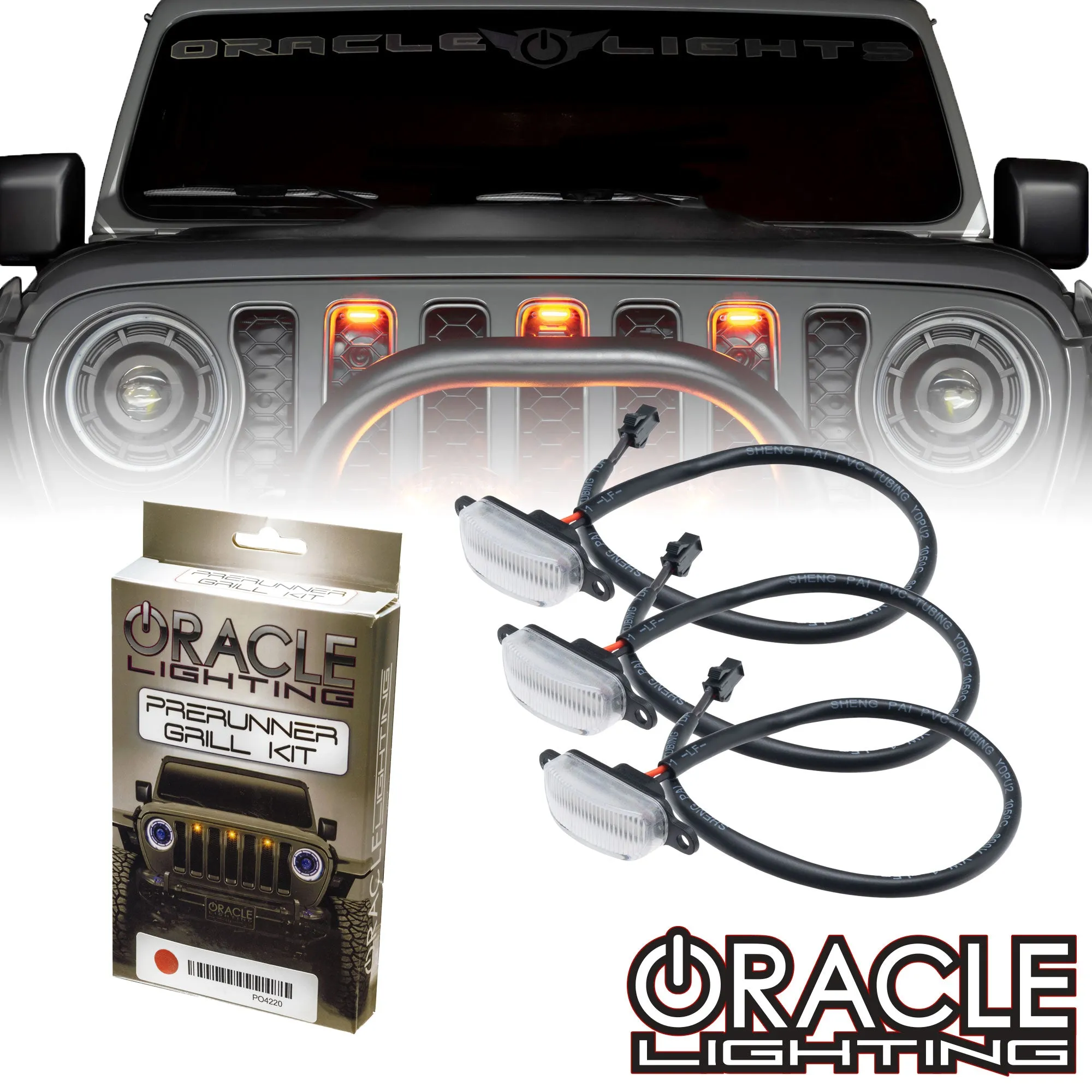 ORACLE Lighting Universal Pre-Runner Style LED Grill Light Kit (New Style)