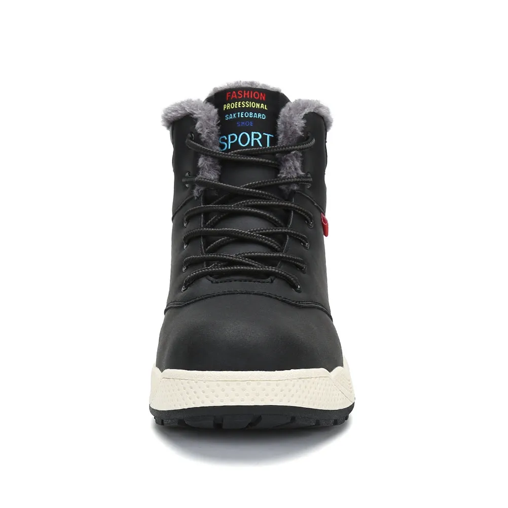 Outdoor Winter Snow Boots For Men-Warm & Water Resistant