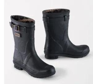 Pendleton Embossed Short Black Heritage Rain Boots 82002