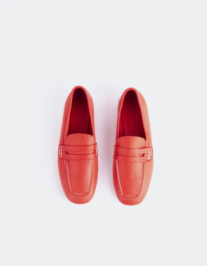 Prism Red Leather