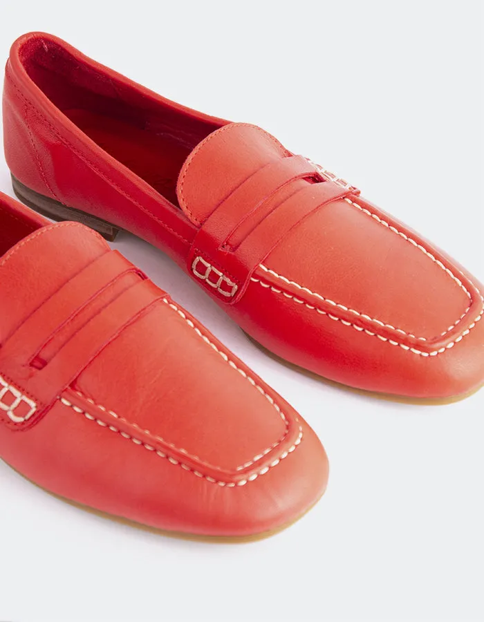 Prism Red Leather