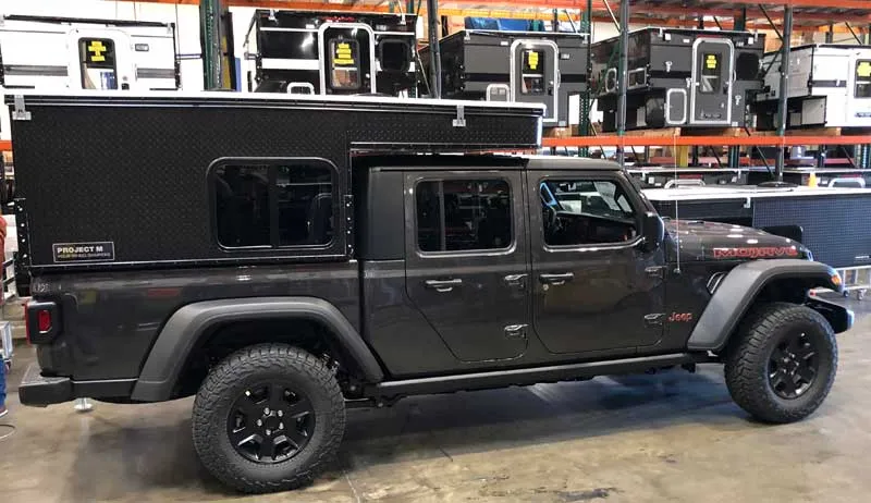 Project M Four Wheel Camper for Jeep Gladiator