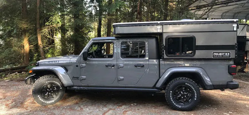Project M Four Wheel Camper for Jeep Gladiator