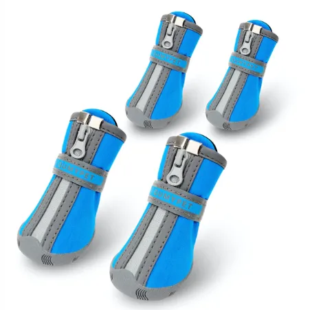 QUMY SMALL BREED Dog Boots - Blue