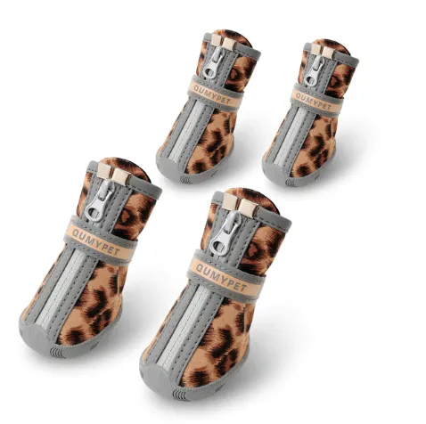 QUMY SMALL BREED Dog Boots - Blue
