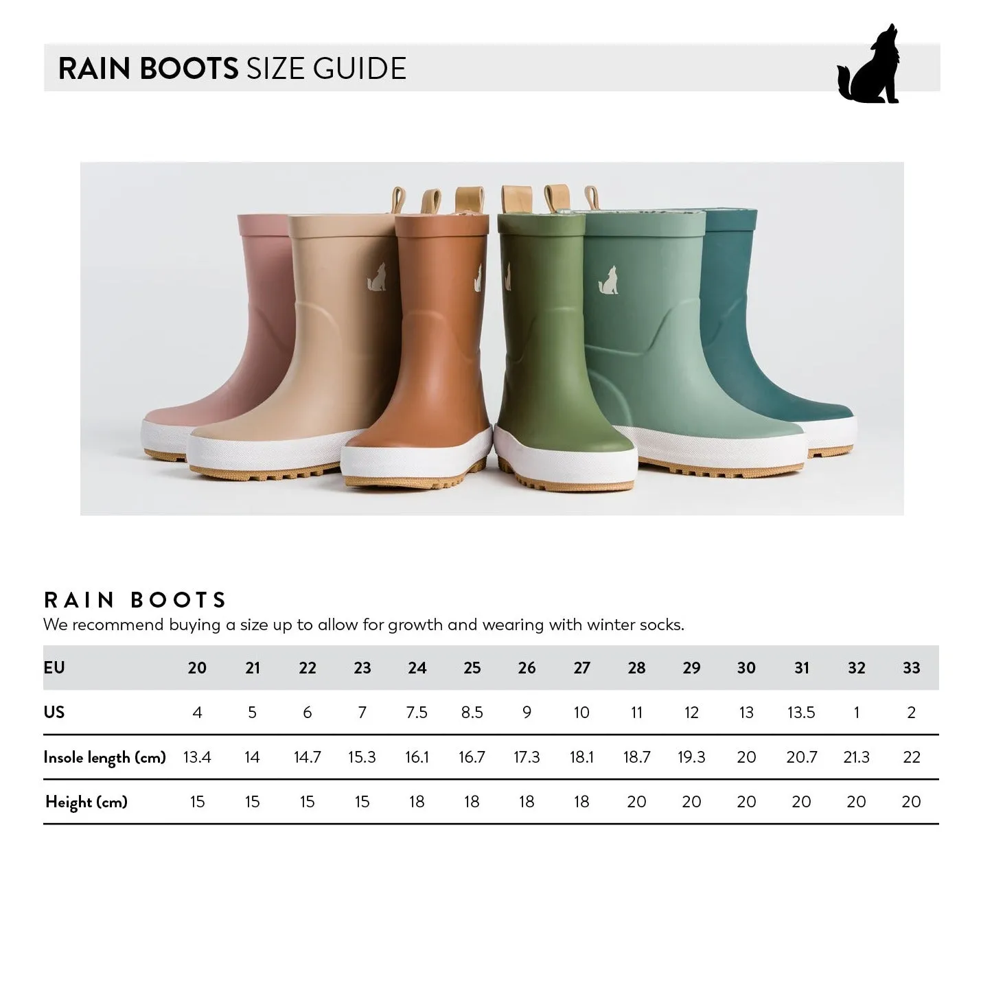 Rain Gumboots (Tan)