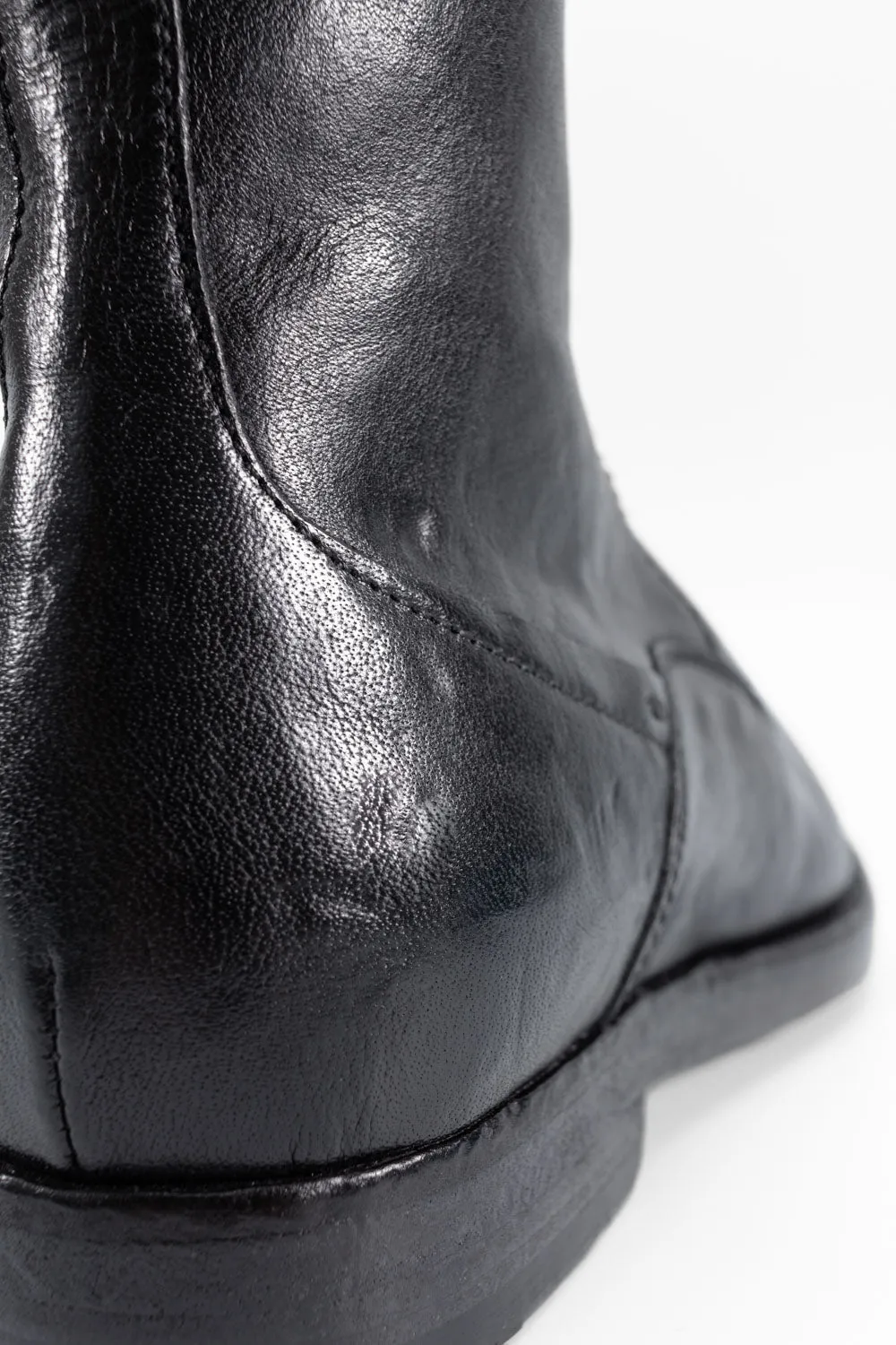 SLOANE urban-black commando boots.