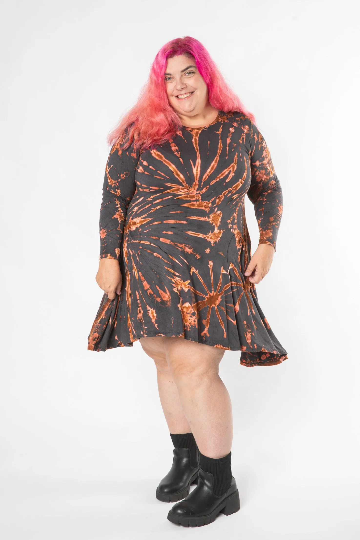 Soeng Althea Flare Tie Dye Dress