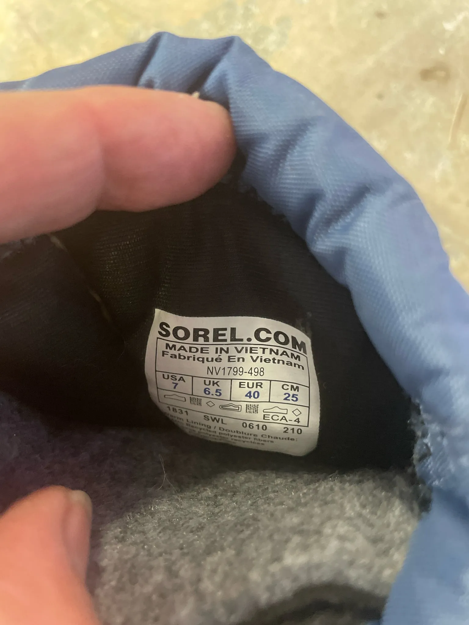 Sorel Snow Boots Kid's 7