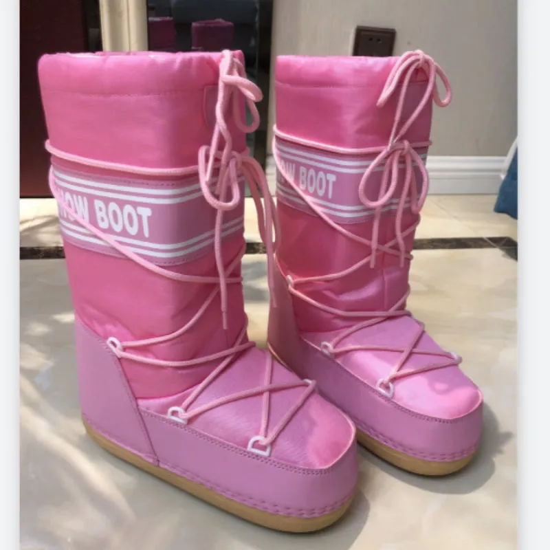 Space Boots Round Head Snow Field