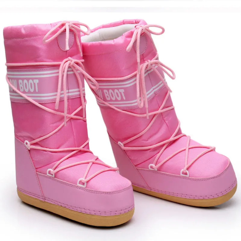 Space Boots Round Head Snow Field
