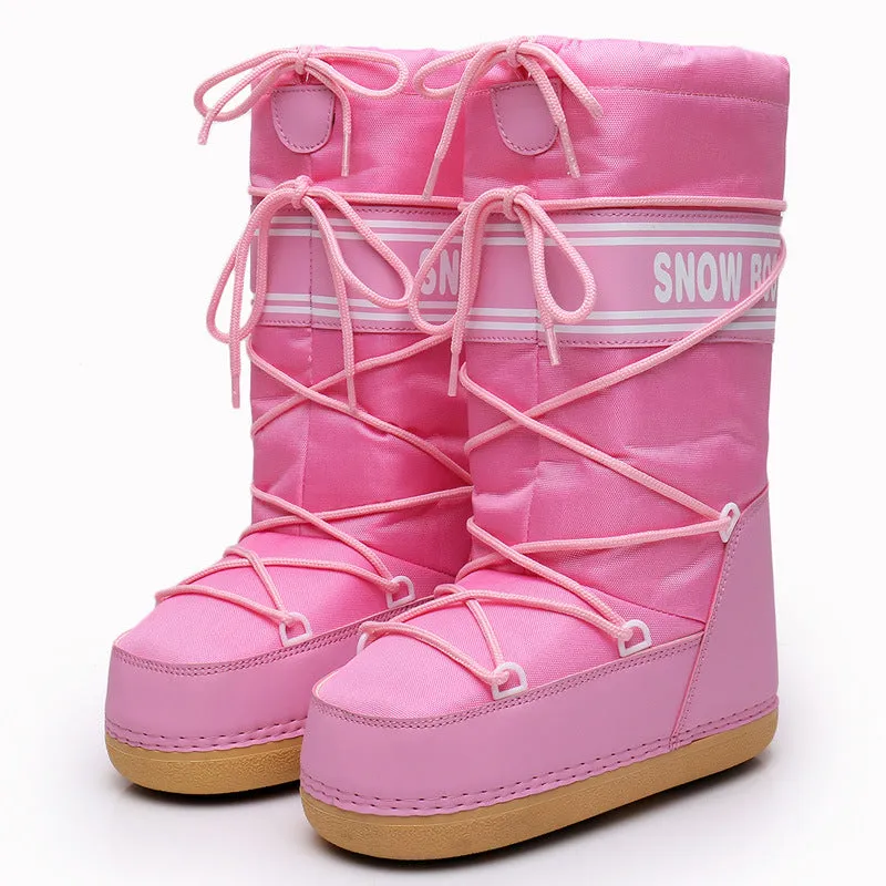 Space Boots Round Head Snow Field
