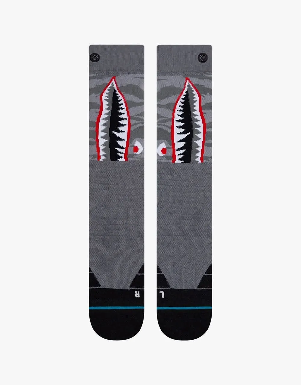 Stance Warbird Snowboard Socks - Grey