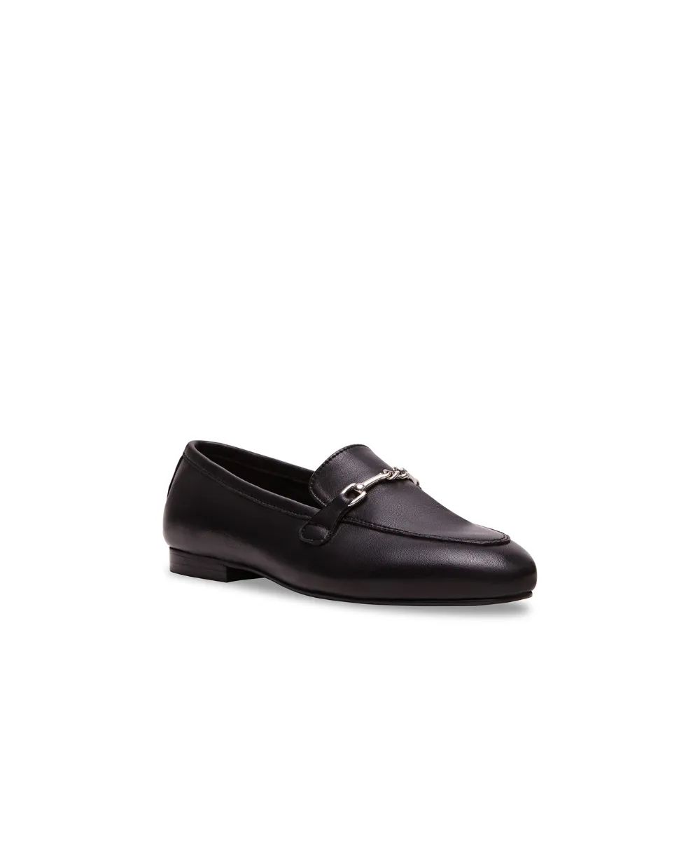 STEVE MADDEN LEATHER CATAREENA LOAFERS