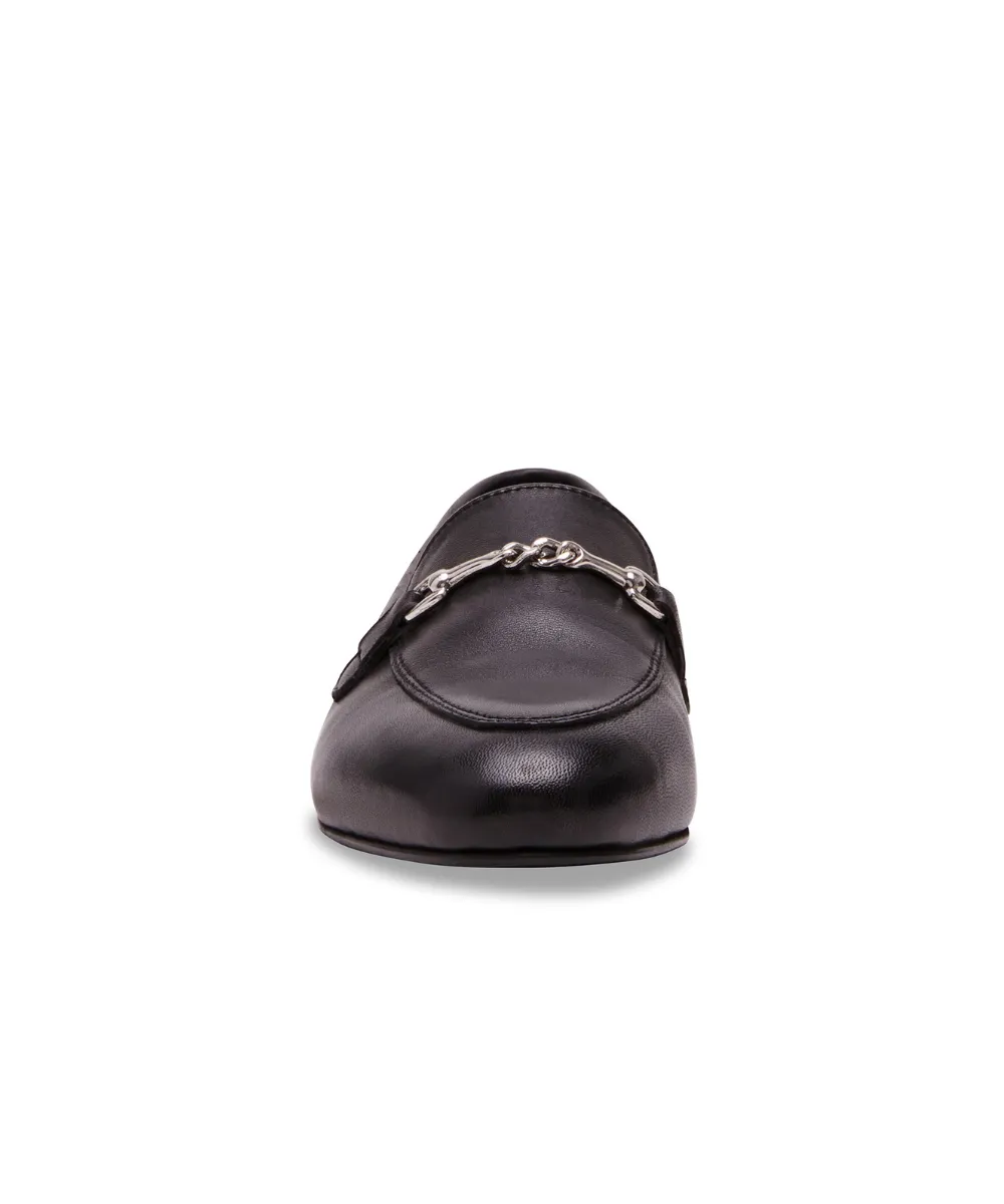 STEVE MADDEN LEATHER CATAREENA LOAFERS