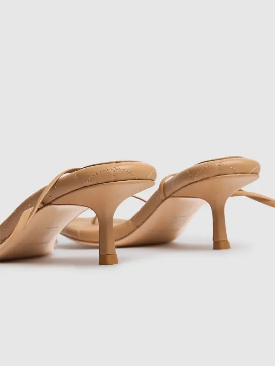 Studio Amelia   50mm Bandit leather sandals 