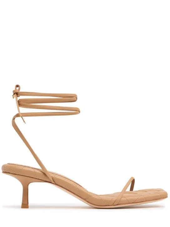Studio Amelia   50mm Bandit leather sandals 
