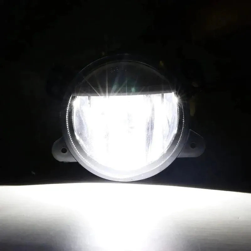 Suparee 4" Jeep LED Fog Lights for 2018  Wrangler Sahara Rubicon JL Gladiatior JT
