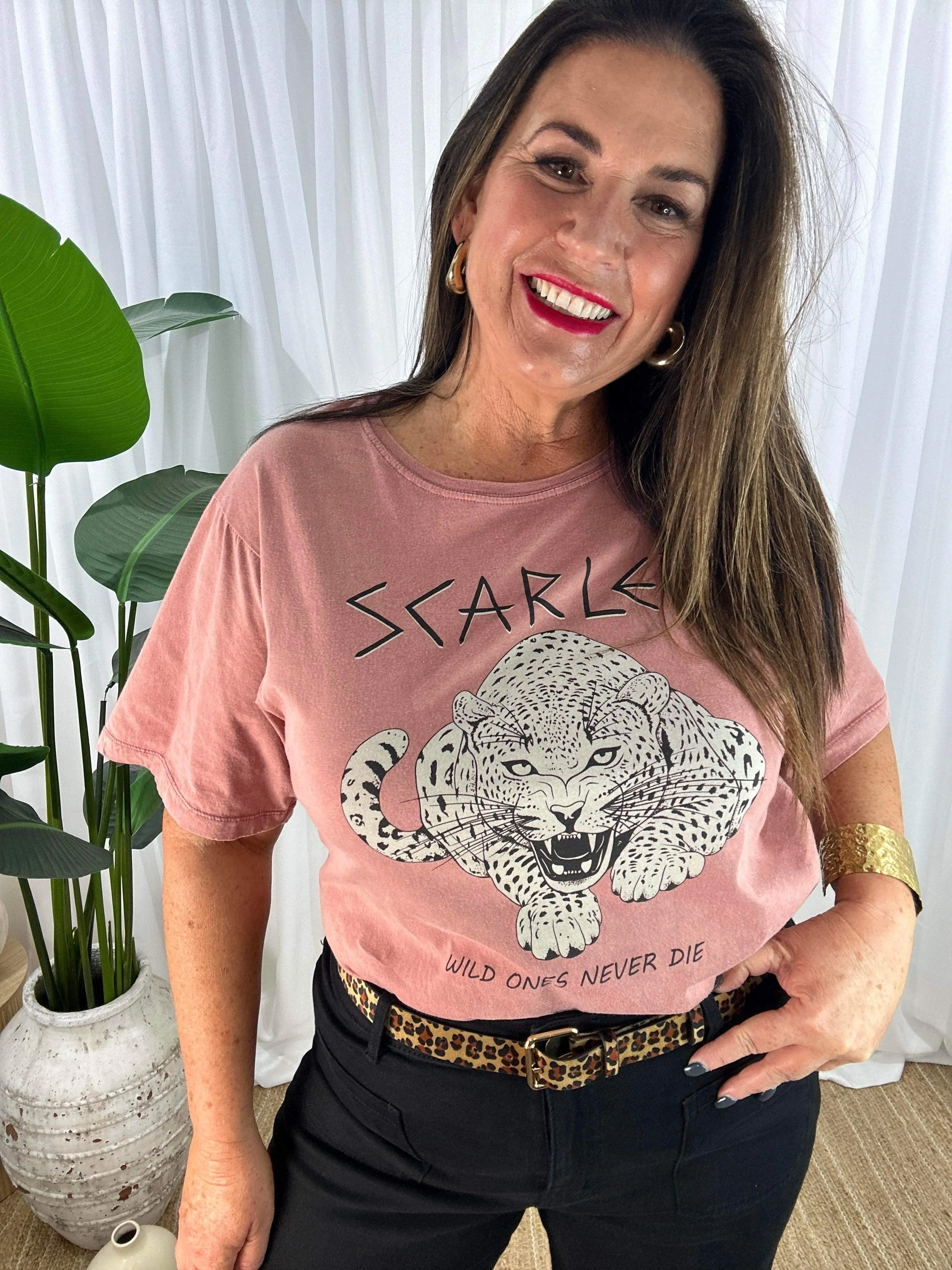 The Wild One Scarlet Tee