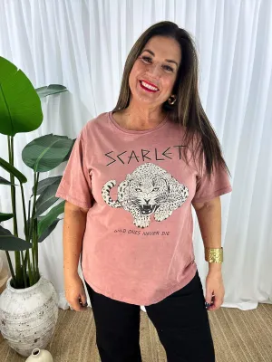 The Wild One Scarlet Tee