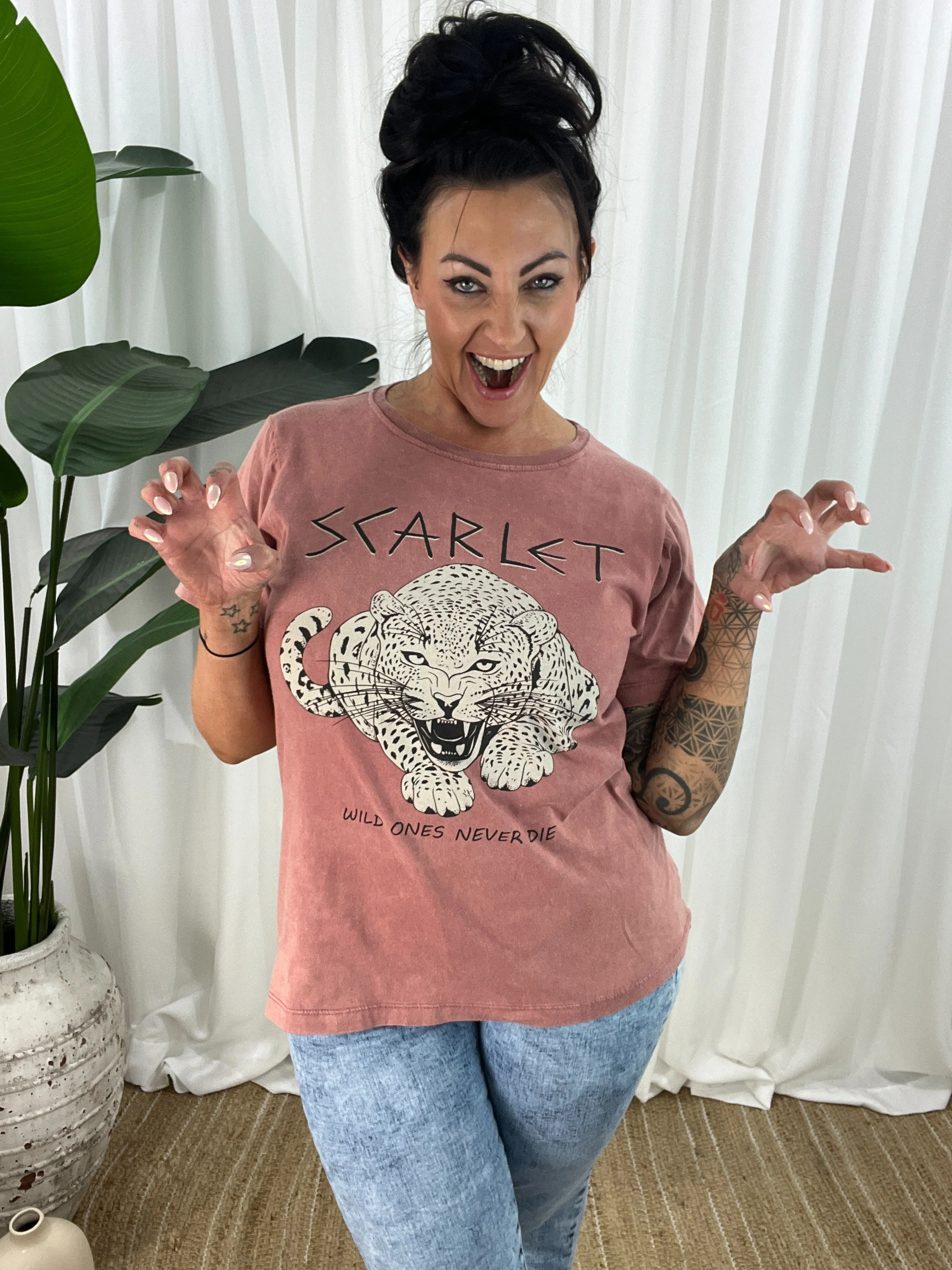 The Wild One Scarlet Tee