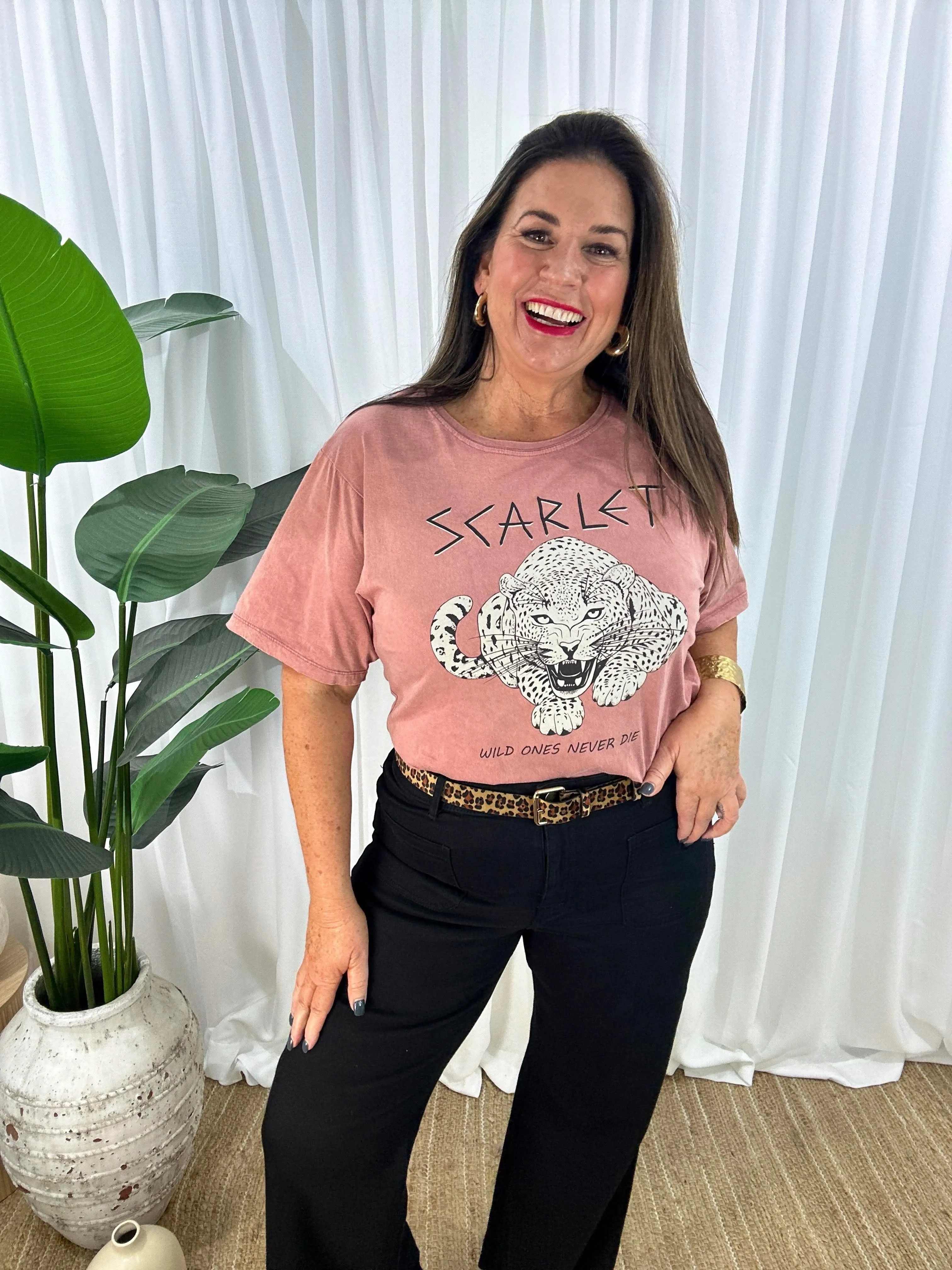 The Wild One Scarlet Tee