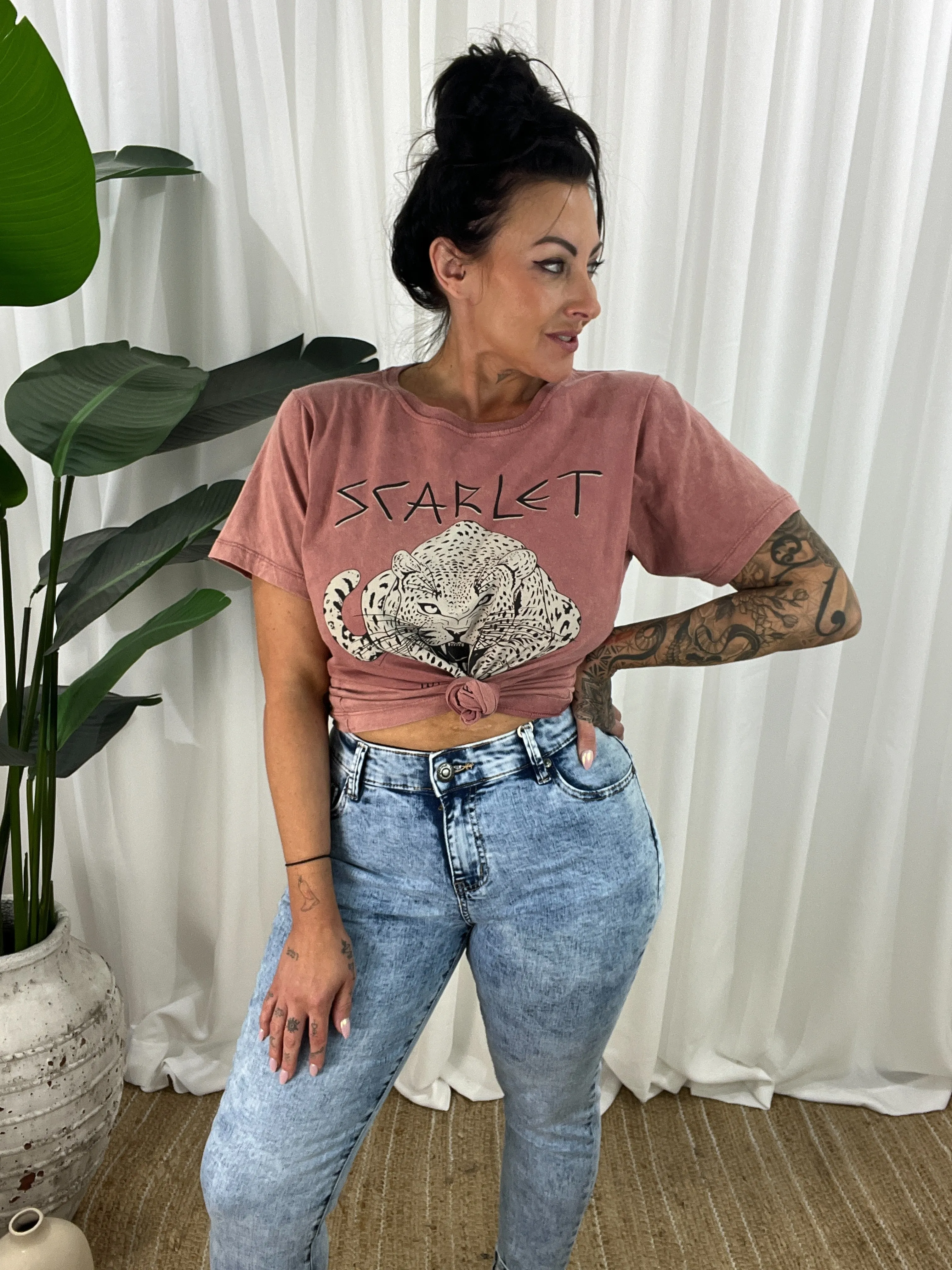 The Wild One Scarlet Tee
