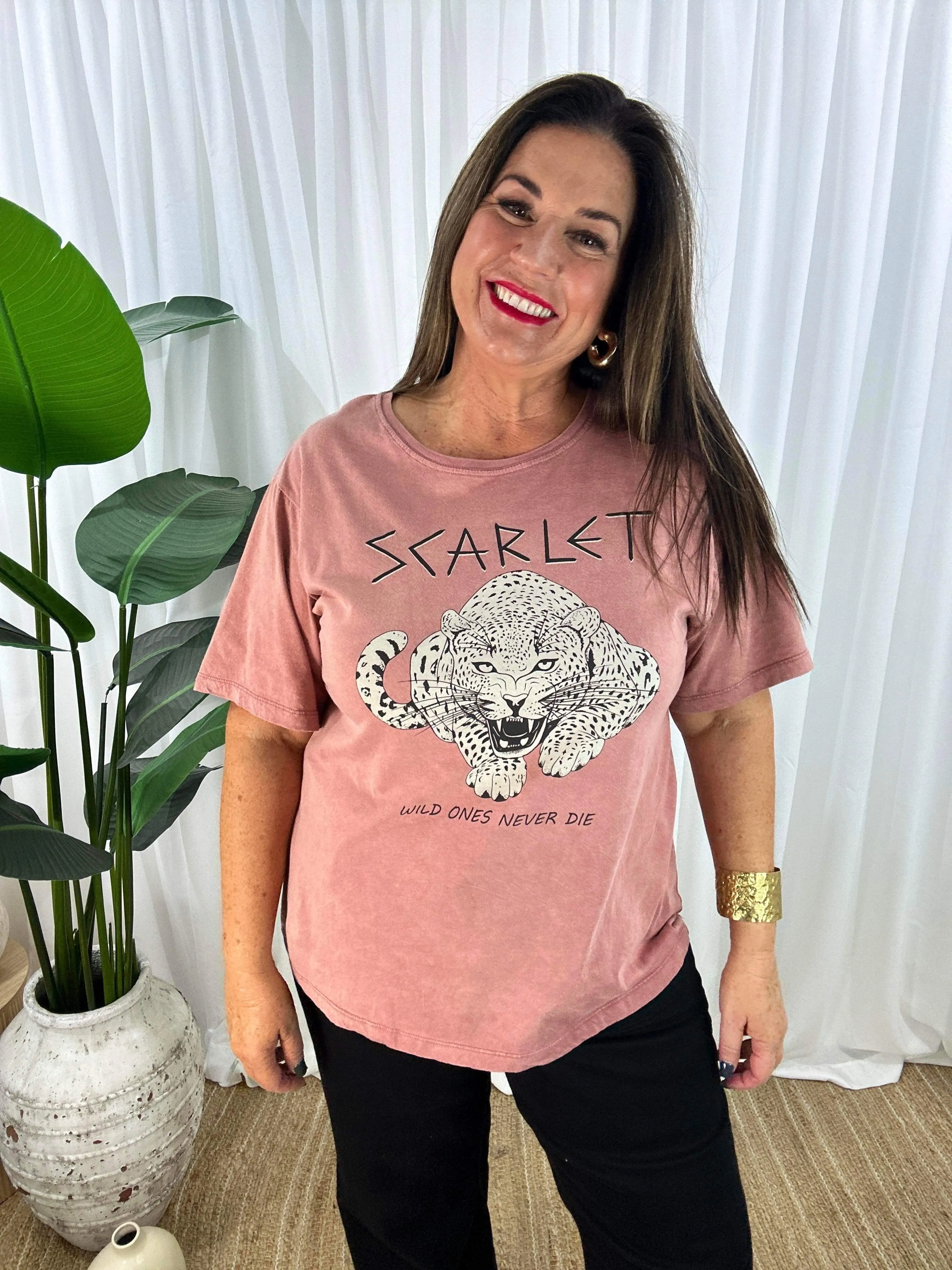 The Wild One Scarlet Tee