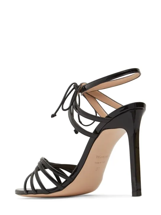 Tom Ford   105mm Angelica patent leather sandals 