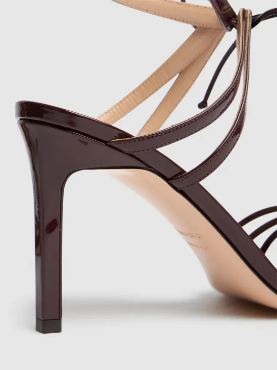 Tom Ford   85mm Angelica patent leather sandals 