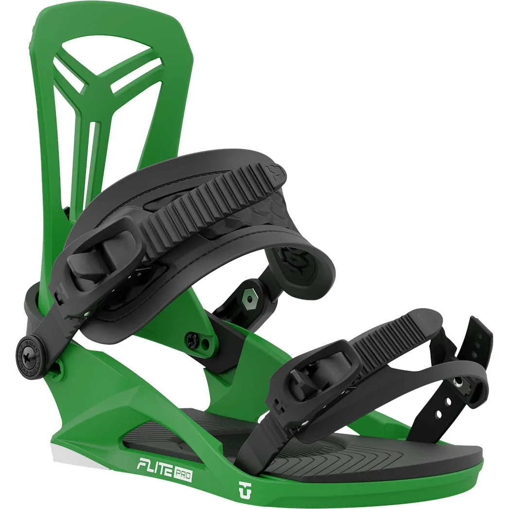 Union 2024 Flite Pro Snowboard Bindings - Green