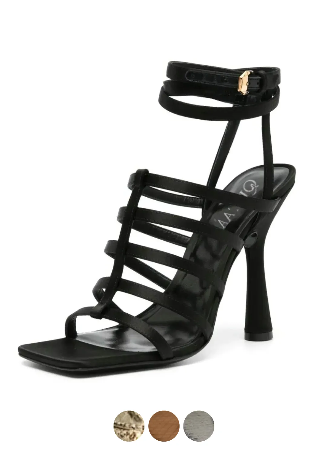 USS Shoes Amara Women's Thin High Heel Ankle Strap Sandals