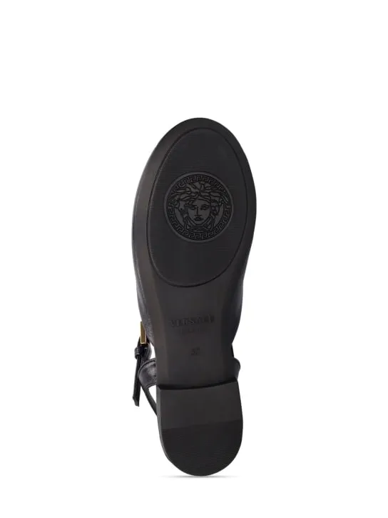 Versace   Ballerina sandals w/bows 