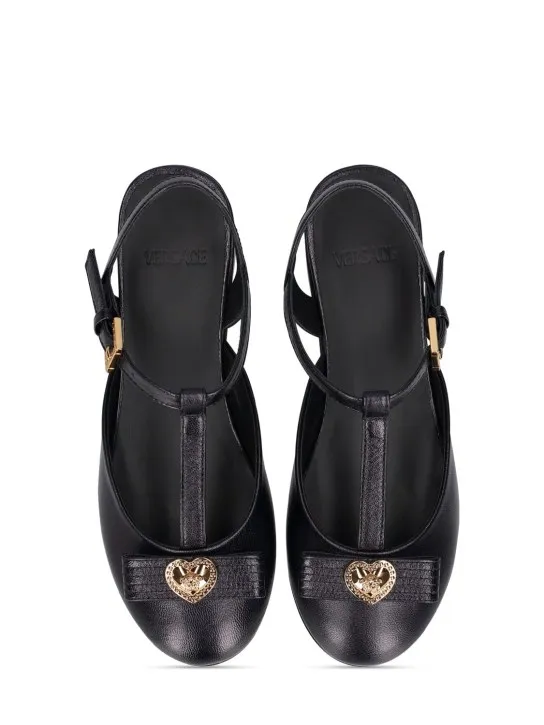 Versace   Ballerina sandals w/bows 