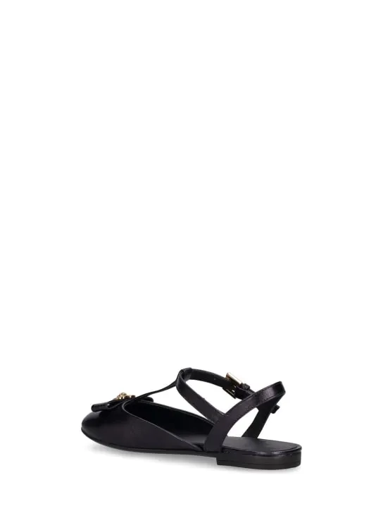 Versace   Ballerina sandals w/bows 