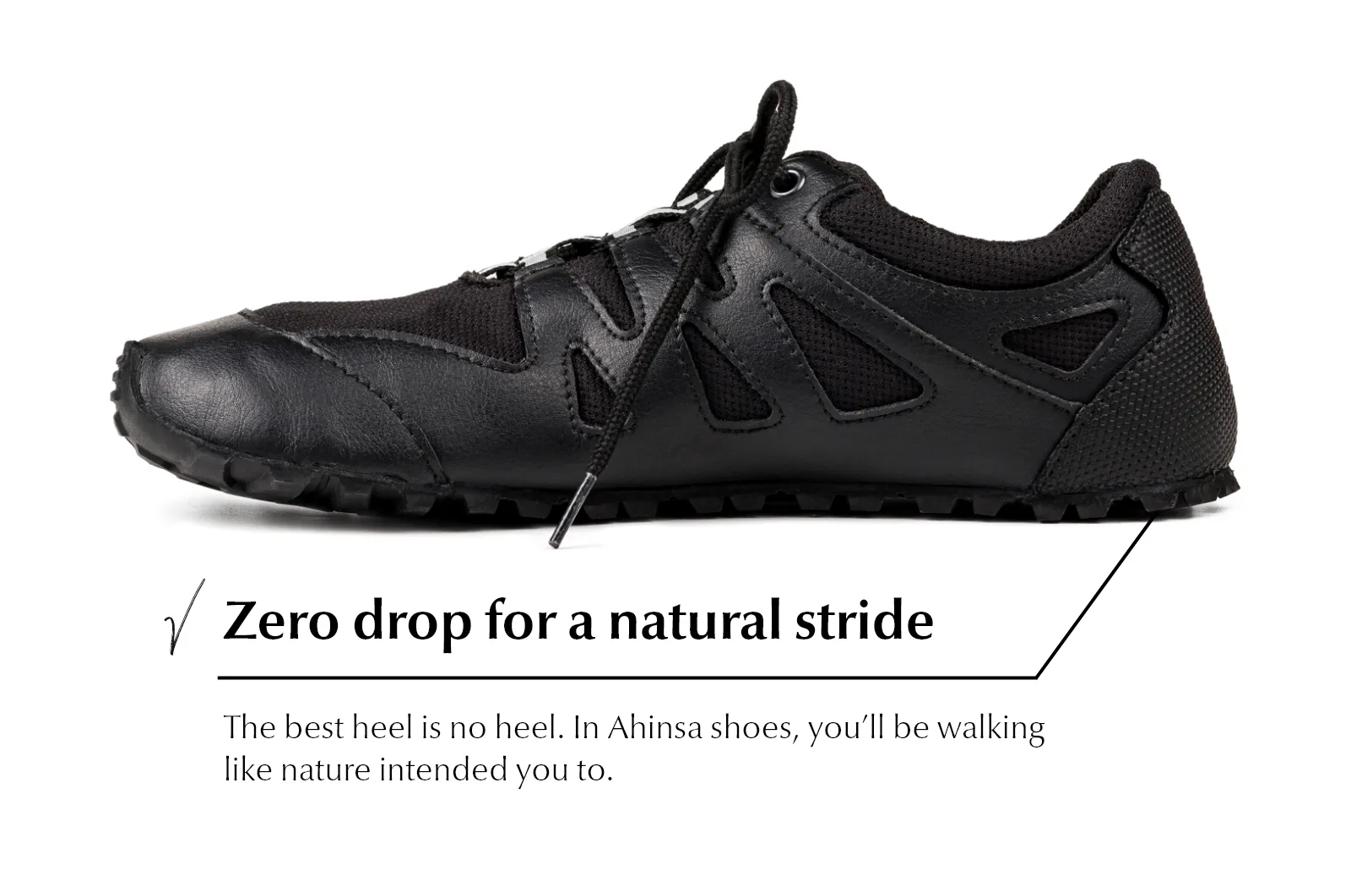 Women’s Chitra Trek&Trail xWide barefoot black sneakers