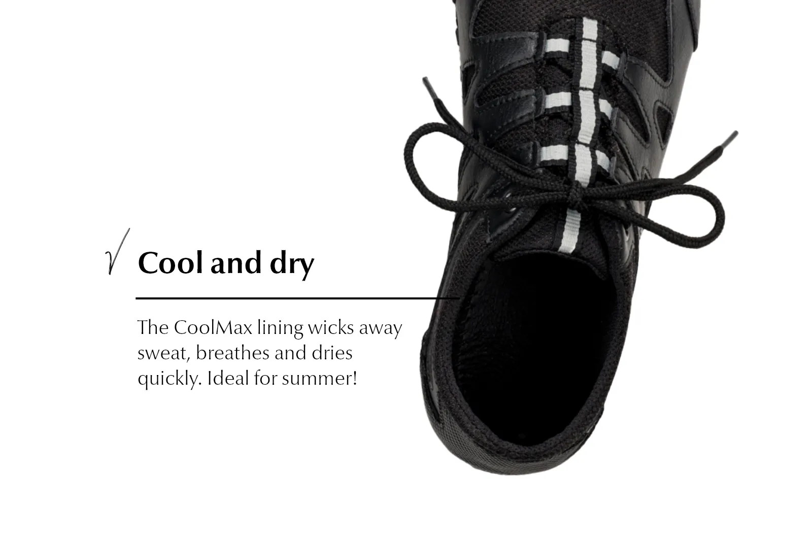 Women’s Chitra Trek&Trail xWide barefoot black sneakers