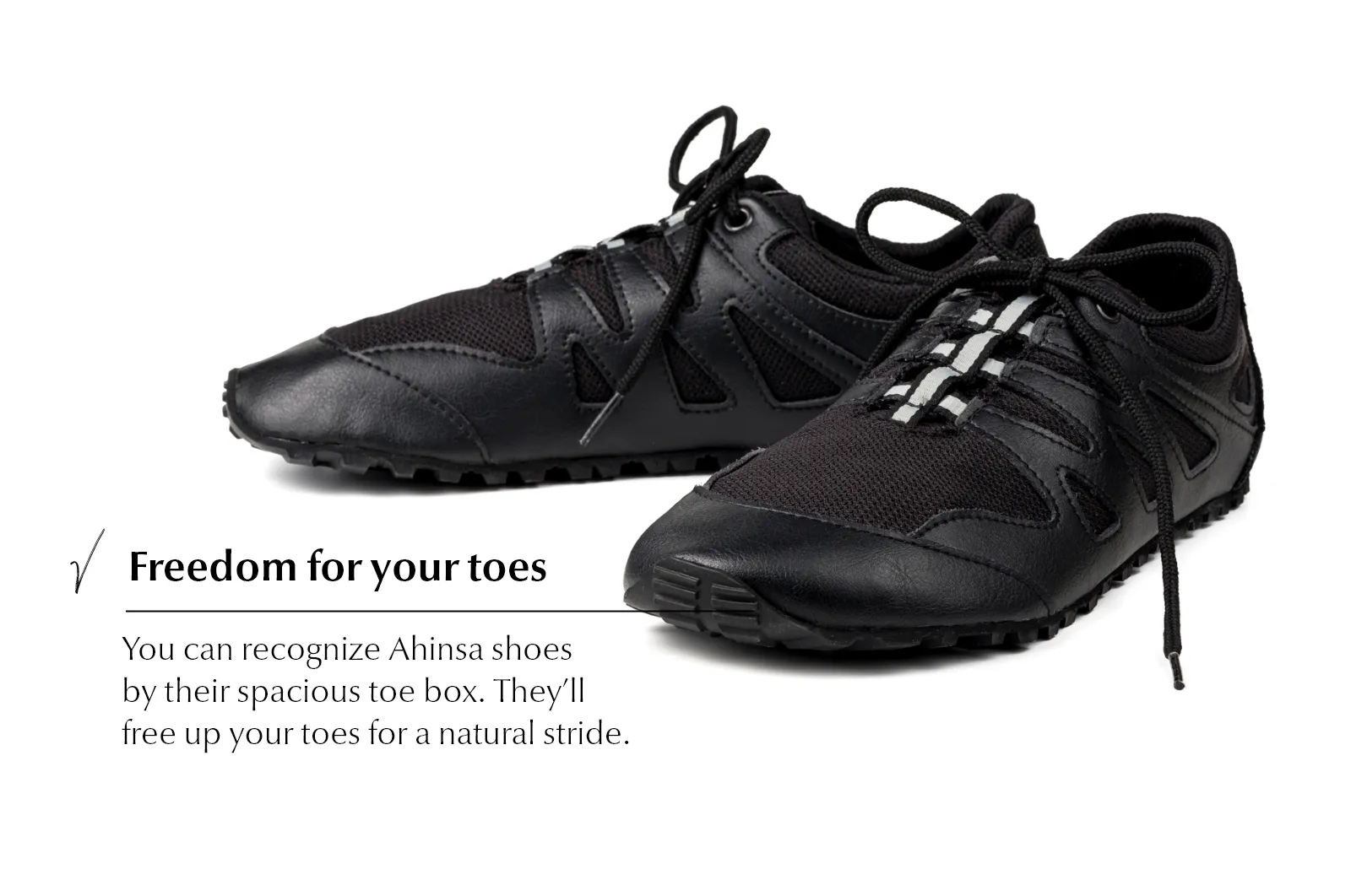 Women’s Chitra Trek&Trail xWide barefoot black sneakers