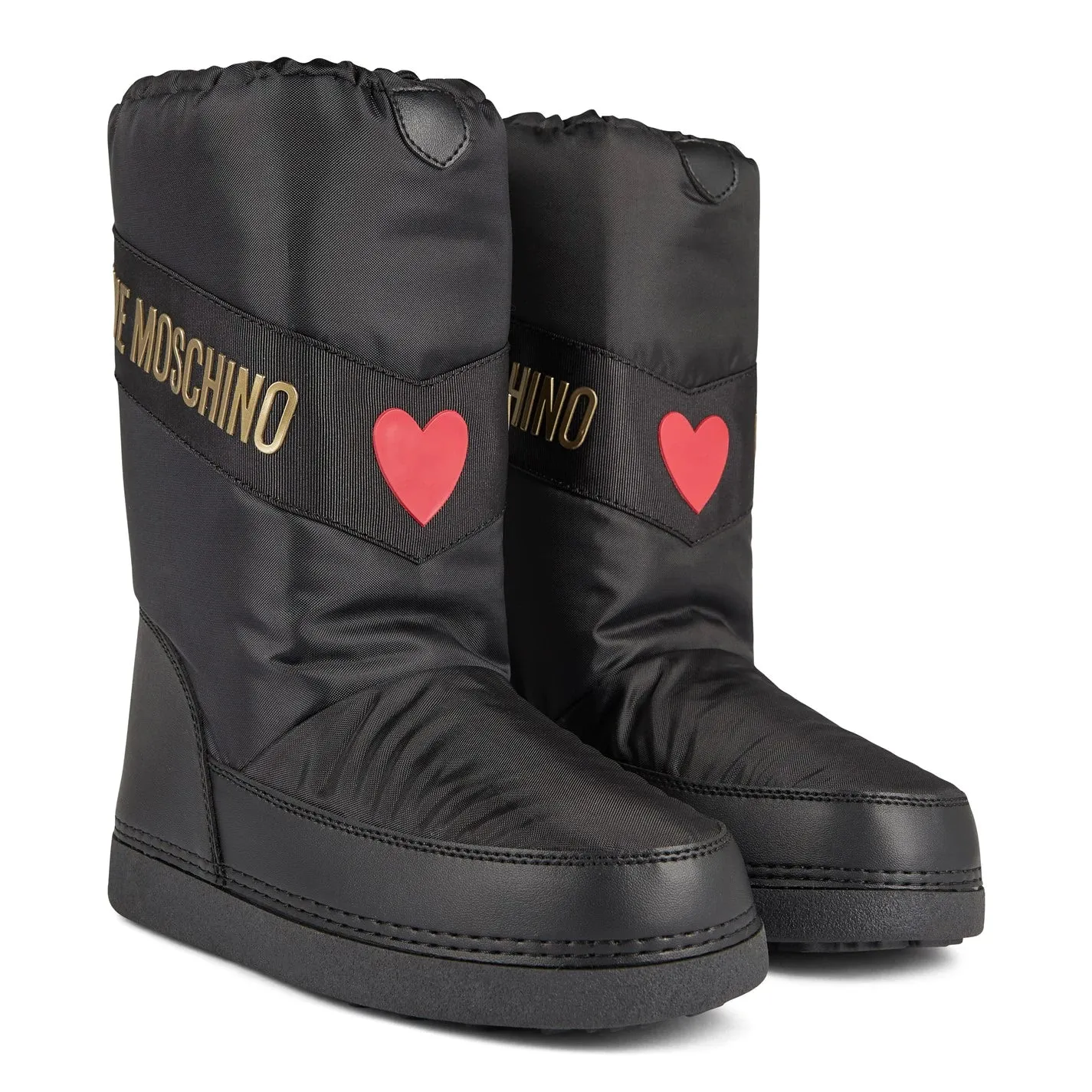 Womens Love Moschino Snow Boots