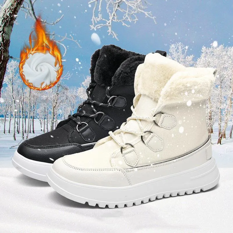 Women's Snow Boots – Warm & Stylish, Anti-Skid Design