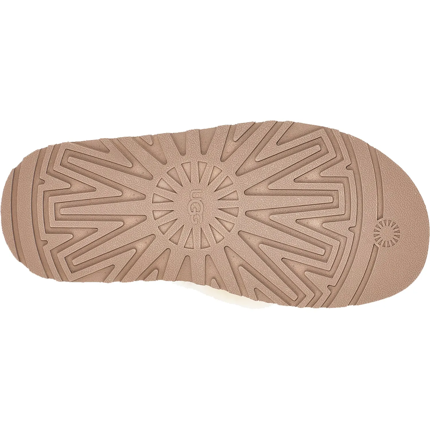 Women's UGG Disco Cross Slide Chestnut Sheepskin