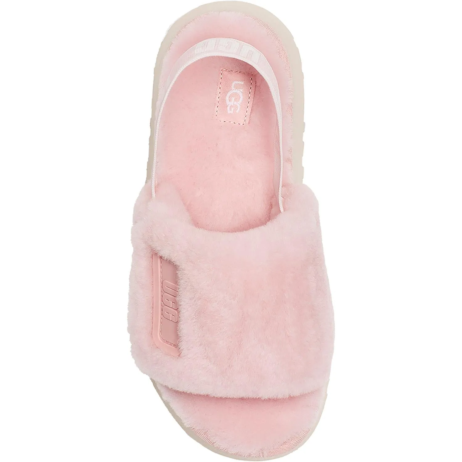 Women's UGG Disco Slide Pink Cloud Sheepskin