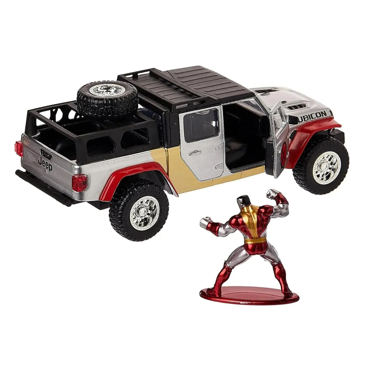 X-Men Colossus 2020 Jeep Gladiator Die-Cast Car With Figure 1:32