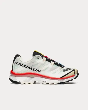 XT-4 OG Topography Vanilla Ice / White / Aurora Red Low Top Sneakers