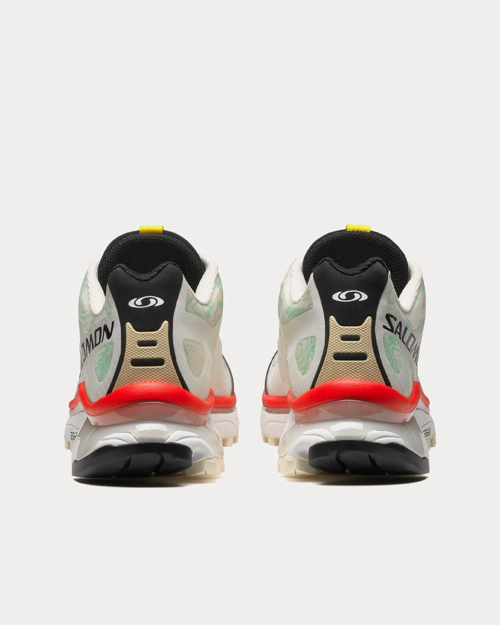 XT-4 OG Topography Vanilla Ice / White / Aurora Red Low Top Sneakers