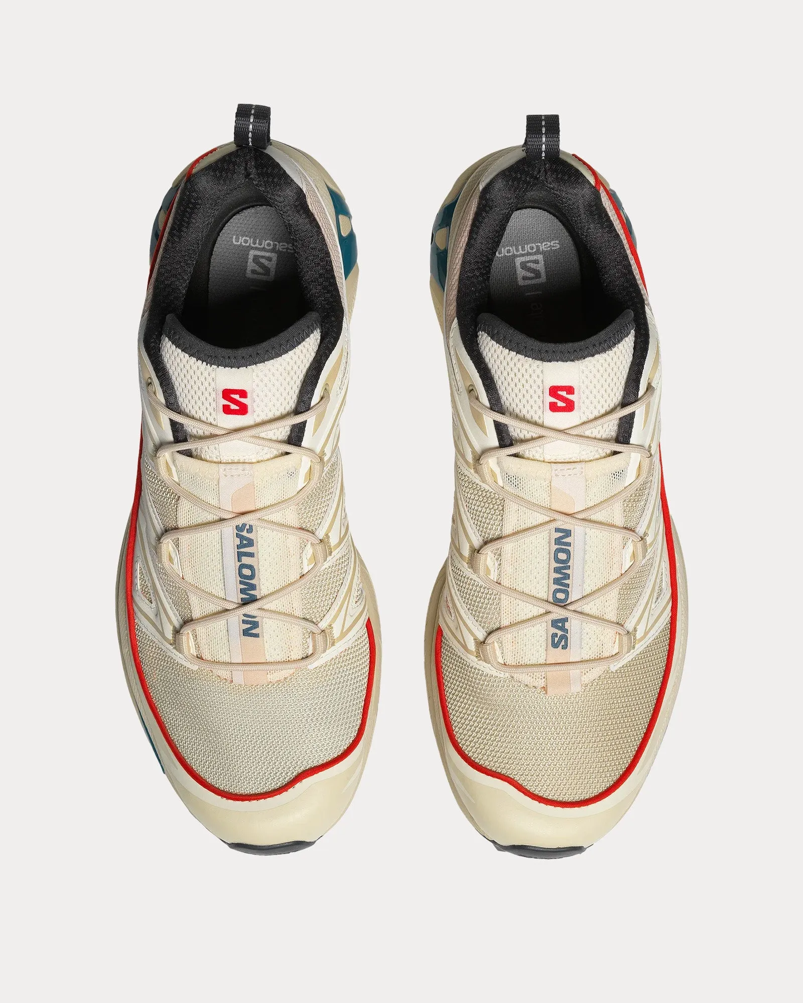 XT-6 Expanse Almond Milk / Aegean Blue / Vanilla Ice Low Top Sneakers