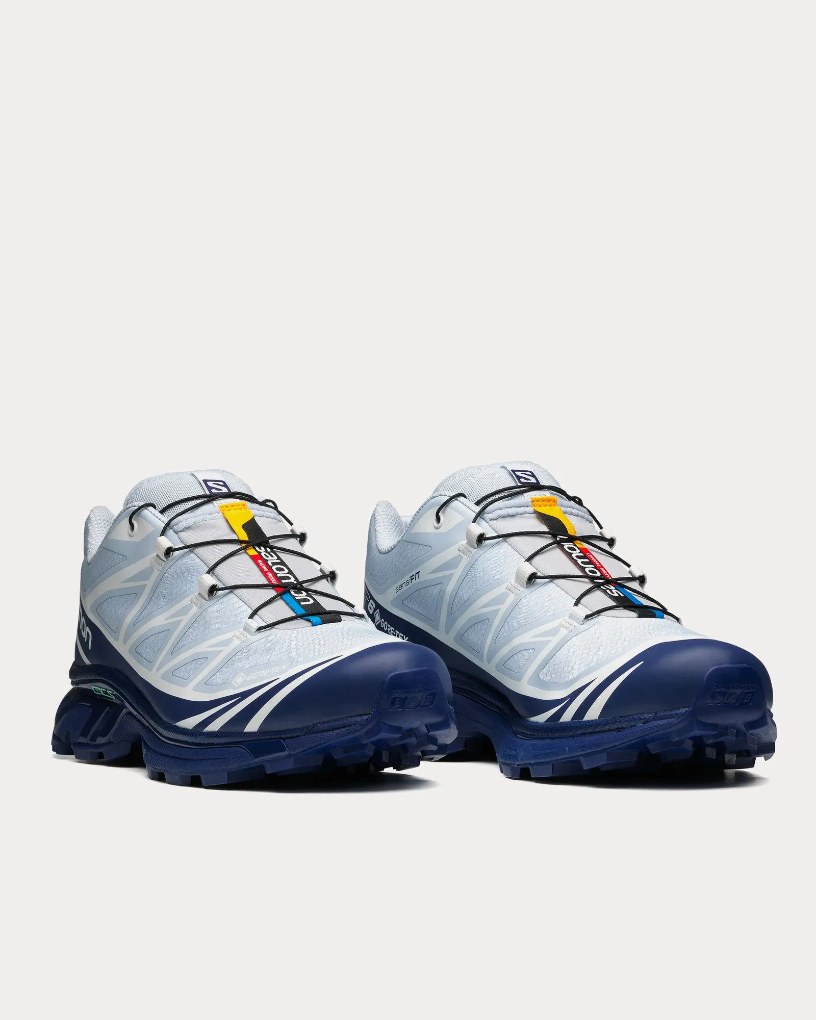 XT-6 Gore-Tex Blue Print / Heather / White Low Top Sneakers